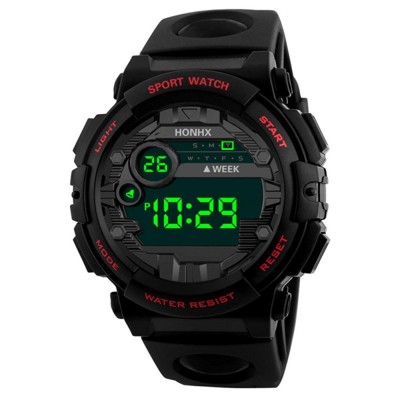 Smooth Military Style Waterproof Black Military Watch Waterproof Electronic Watch Bestseller Modern 