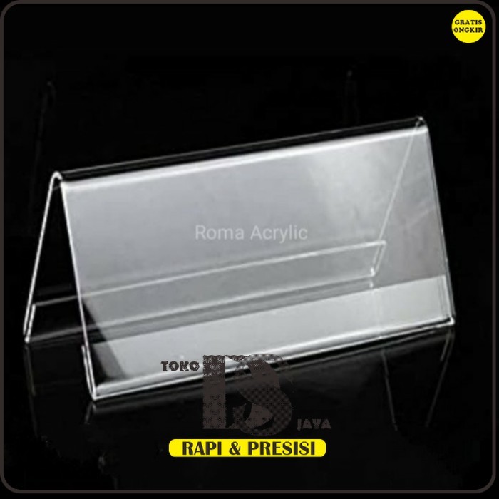 

papan nama meja akrilik - 8x30