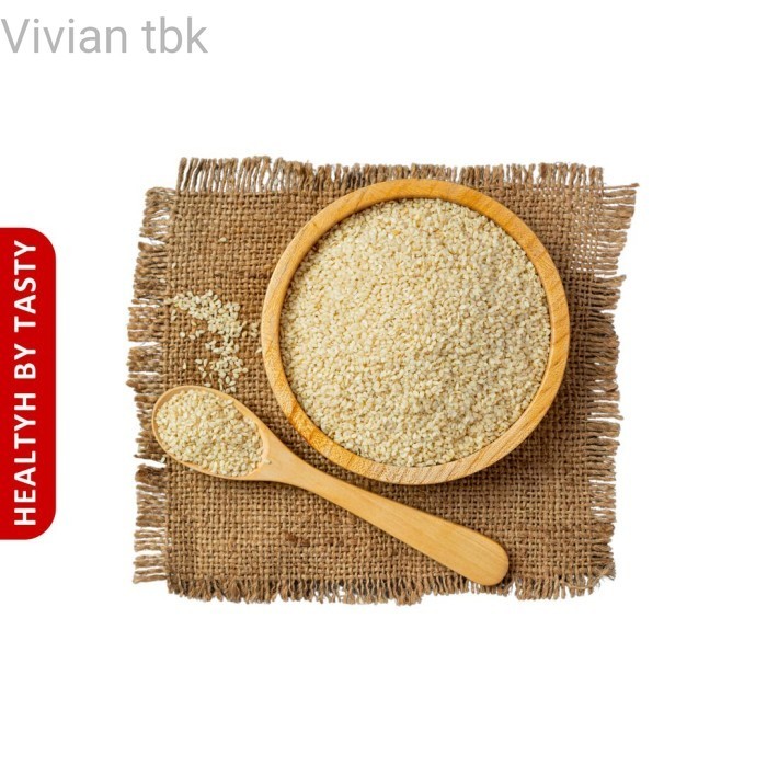

vv Wijen Putih White Sesame Seed 100 g