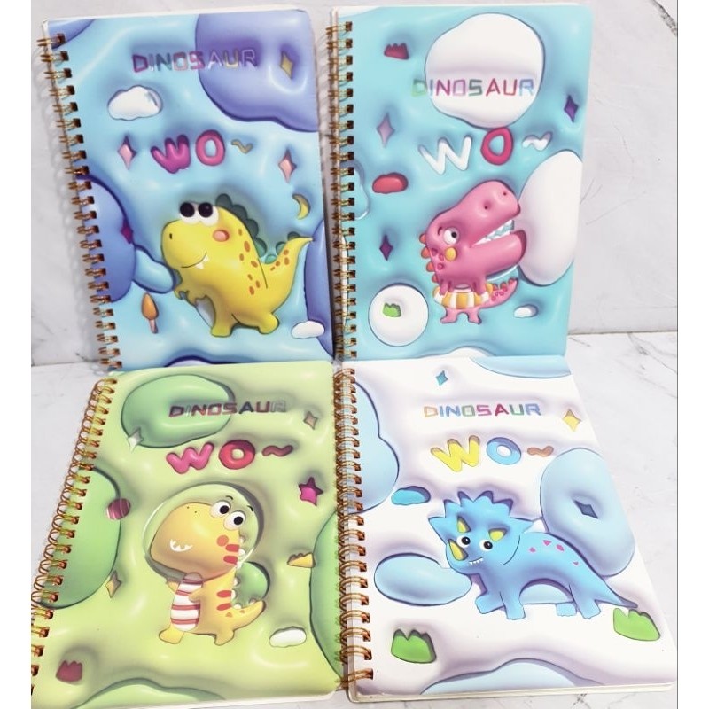 

Note Book cover kartun Dinosaur