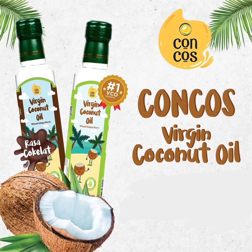 

CONCOS Virgin Coconut Oil Kids - Minyak Kelapa Murni