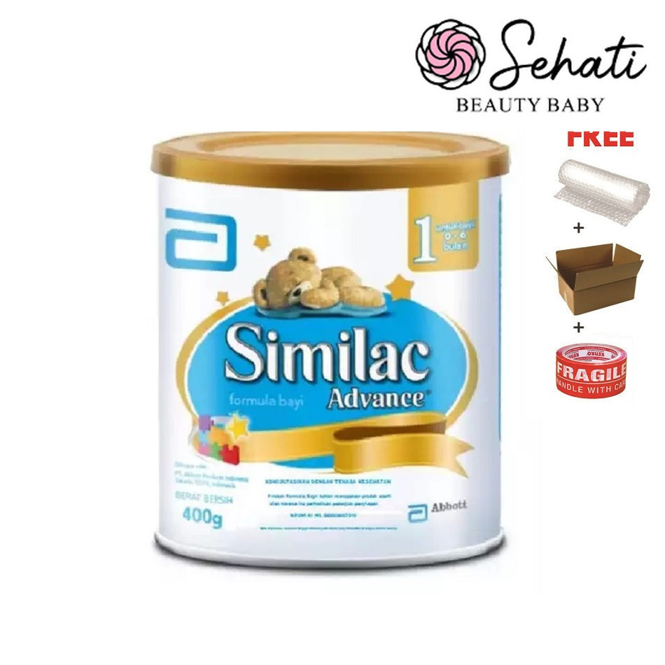 SIMILAC ADVANCE TAHAP 1 0-6 BULAN SUSU TIN 400 g 400g