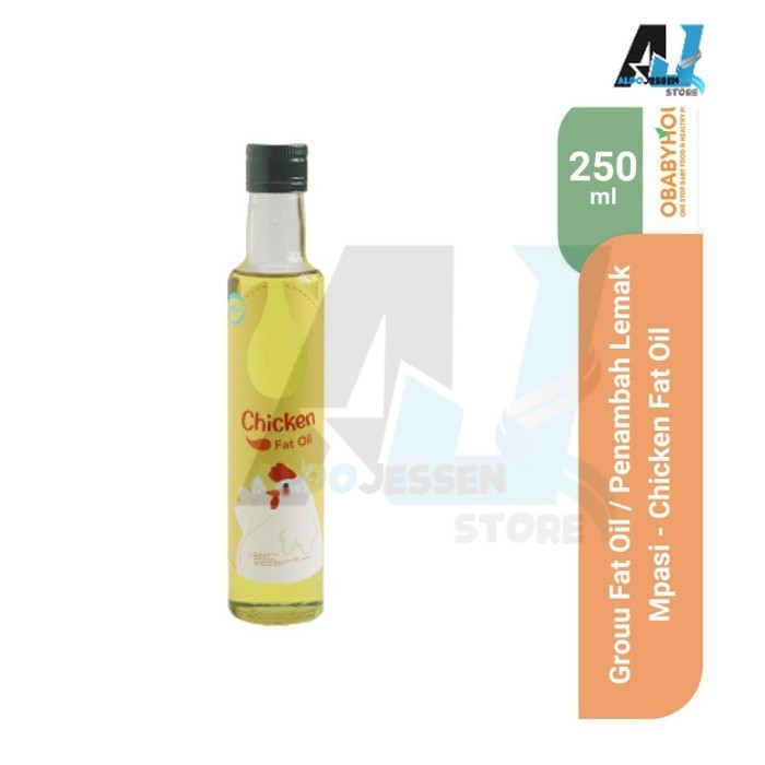 

AJS Grouu Fat Oil / Penambah Lemak Mpasi - Chicken Fat Oil 250 ml