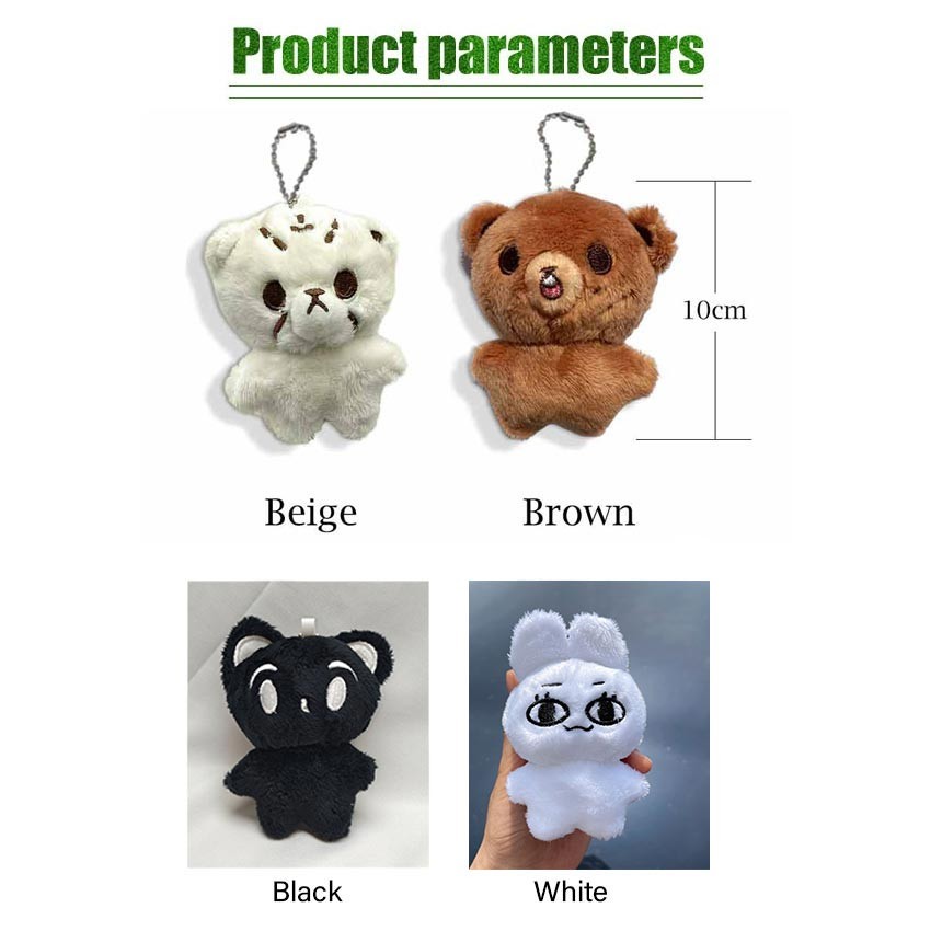NCT Cheetah Lee Doll Kartun NCT Boneka Doyoung Taeyong Mark Cheetah Lee Doll Tas Liontin Gantungan