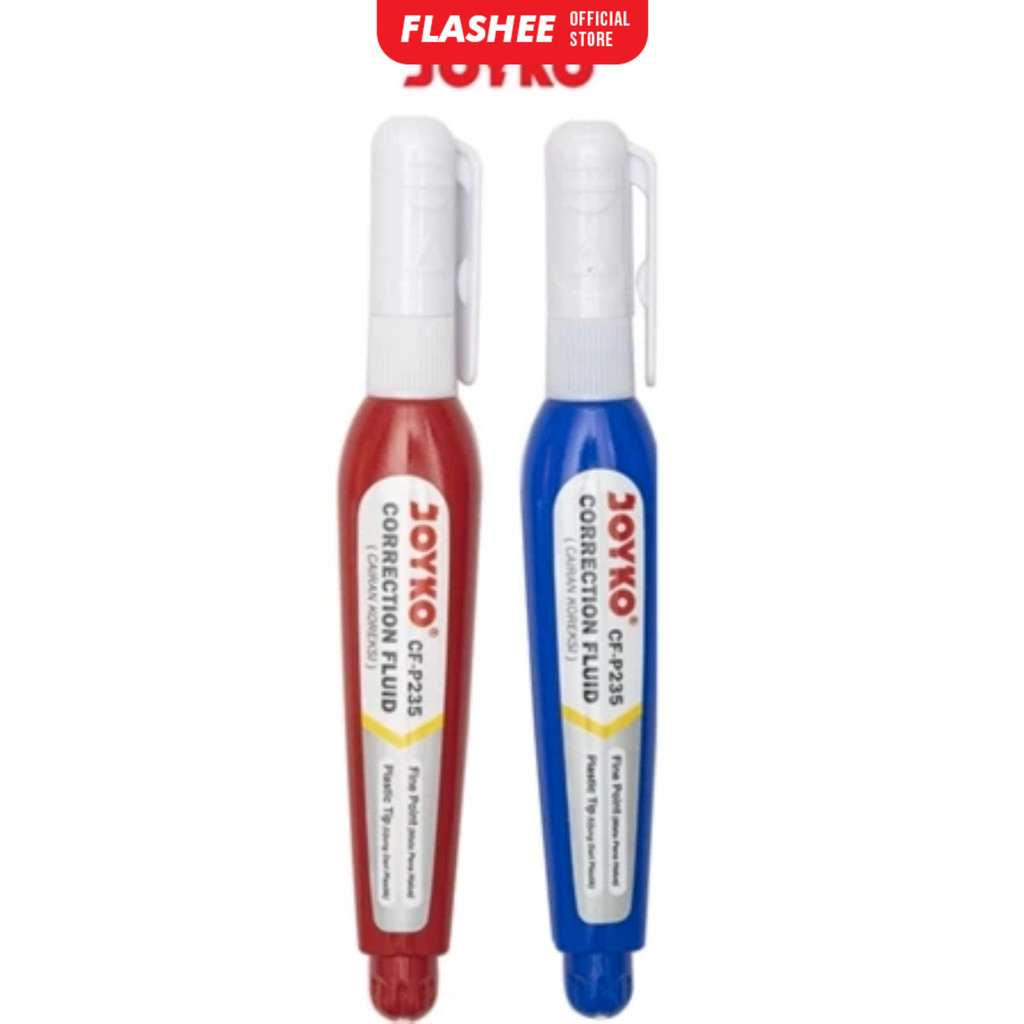 

Flashee Correction Fluid Penghapus Cair Tipe Ex Joyko Cairan Koreksi Kertas Joyko