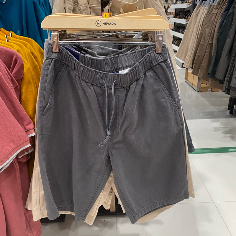 Nevada Celana Pendek Pria Dengan Kolor Tali Pinggang | Size S-XXL