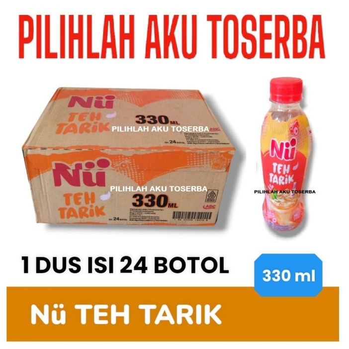 

NU TEH TARIK 330 ml - ( HARGA 1 DUS ISI 24 btl )