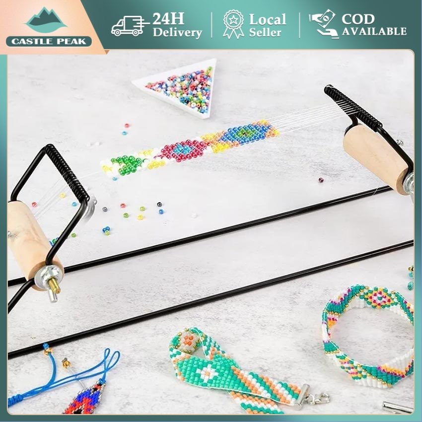 Alat Tenun Manik / Alat Beaded diy / DIY Manik Manik Meronce Mainan Edukasi Edukasi Kreatifitas Anak