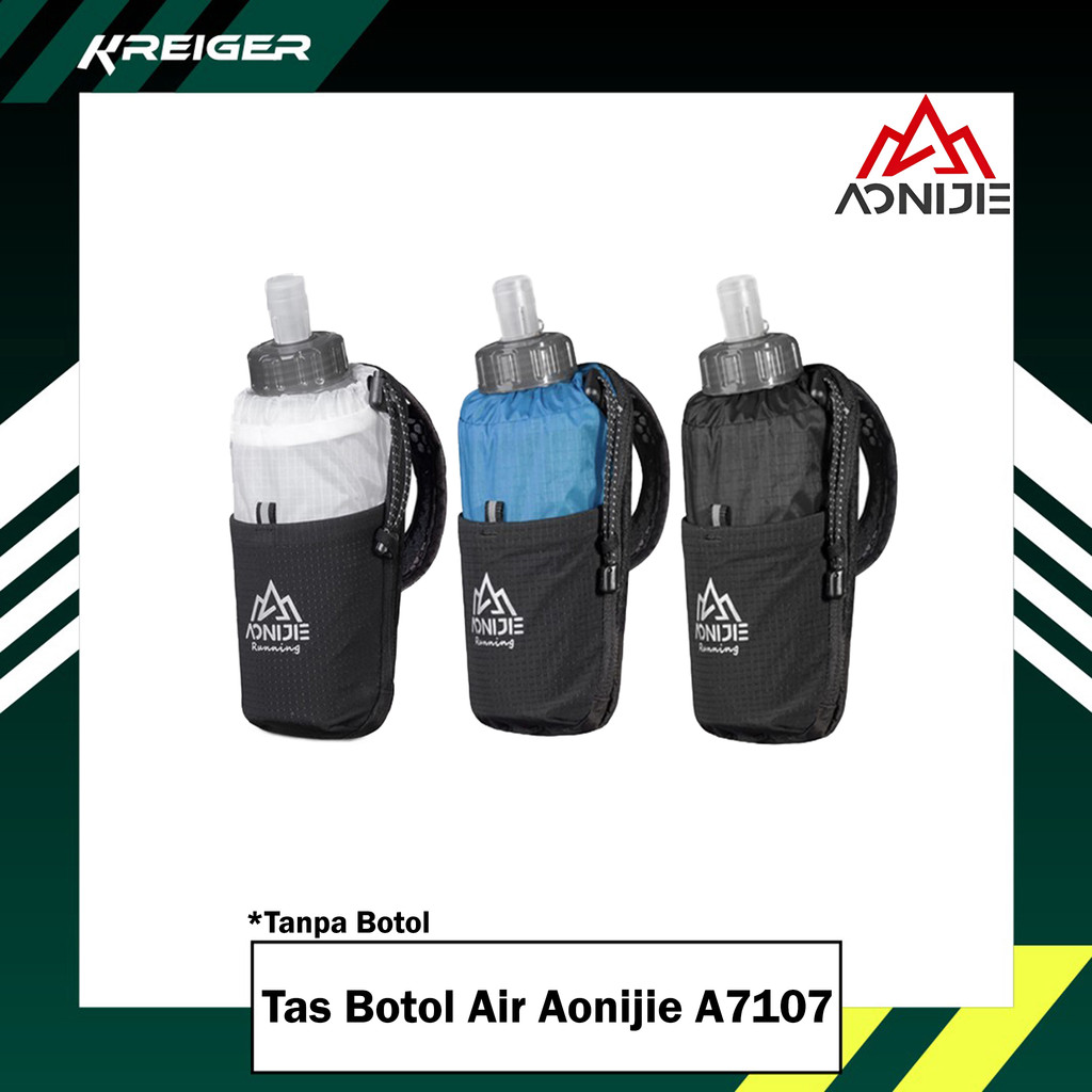 Tas Botol Minum Aonijie A7107 Hand Bag Cover Bottle Olahraga Lari Trail Marathon Hiking Running Saru