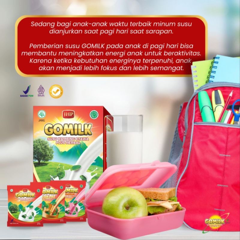 

Jual Herbal Original - READY Susu Kambing Etawa Gomilk plus Herbal Sachet , 100% Produk Herbal Indonesia - Haaniyya Project Herbal