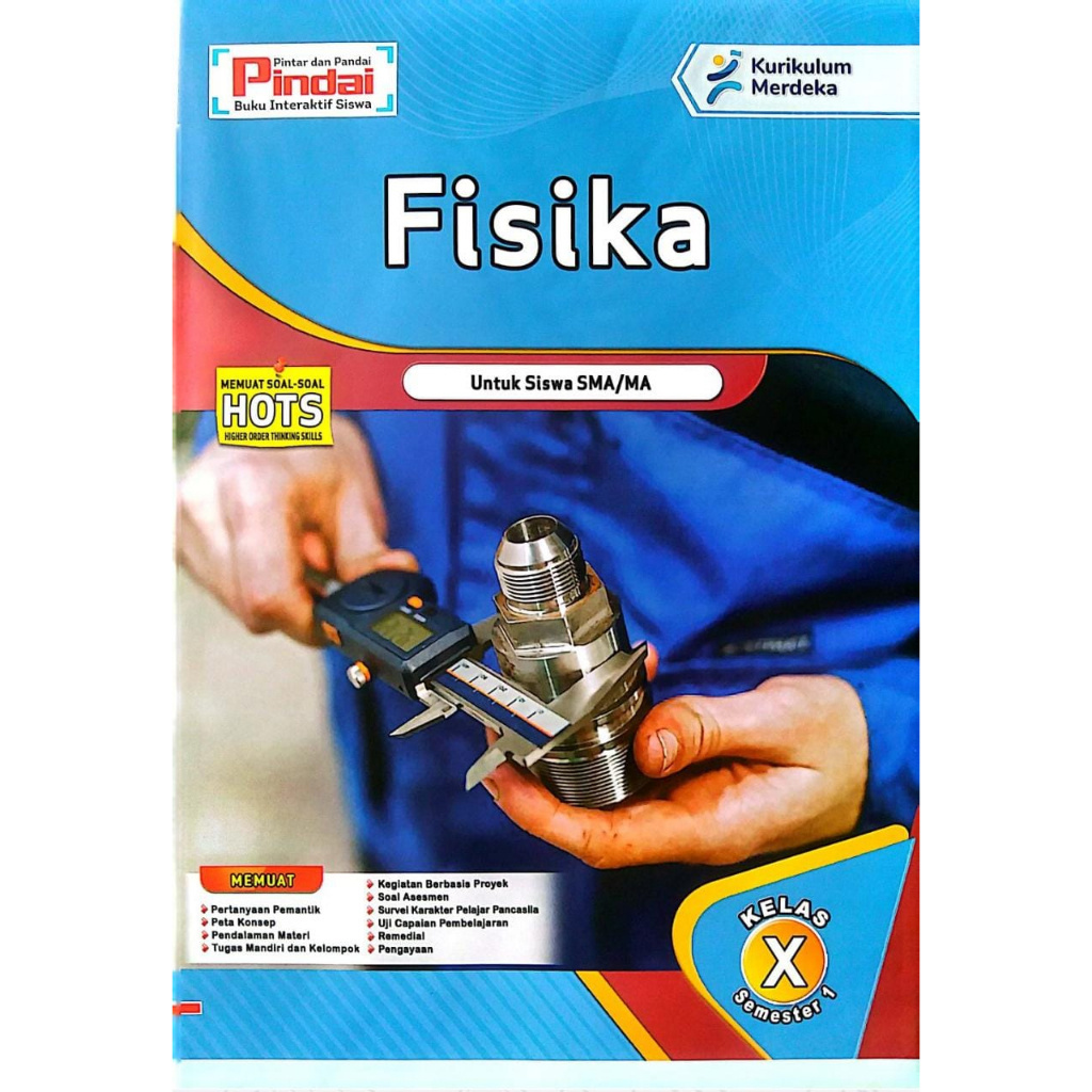 

Buku LKS Fisika Kelas 10 SMA/MA Semester 1 Kurikulum Merdeka