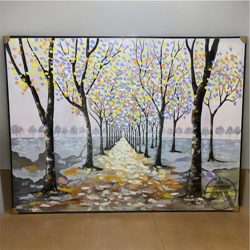 

lukisan abstrak pohon ~ abstract modern art