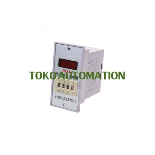 SJP JS14S AC220V 0.01S to 999H LCD Digital Timer Time Delay Relay PN24