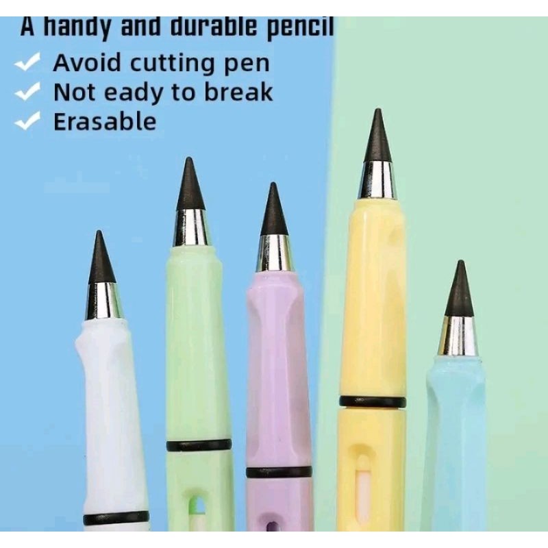 

Pensil Eternal Abadi HB 0.5 MM Dengan Penghapus