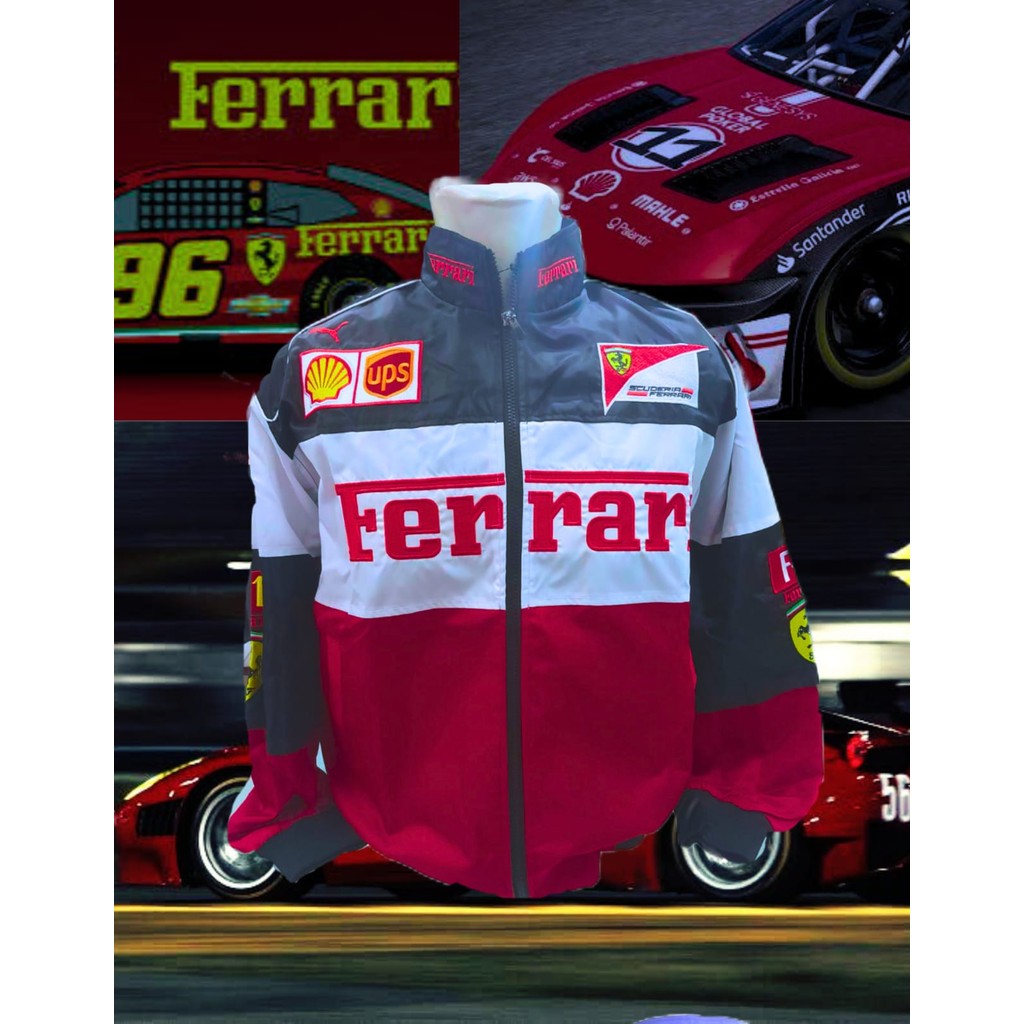 Jaket  Ferrari Nascar Vintage F1 Racing