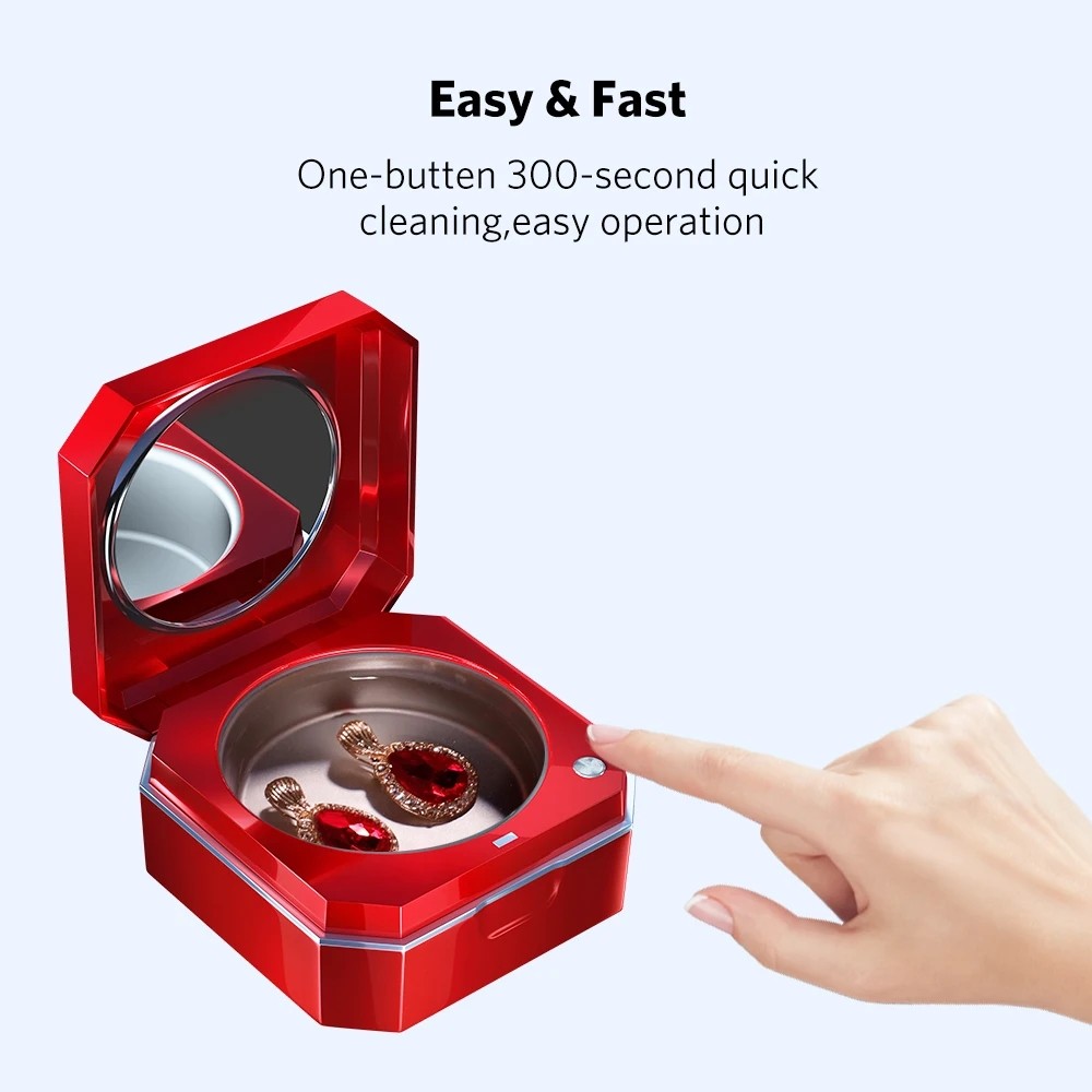Jewelry ultrasonic cleaner jewelry contact lens ultrasonic automatic cleaning tool jewelry jewelry j