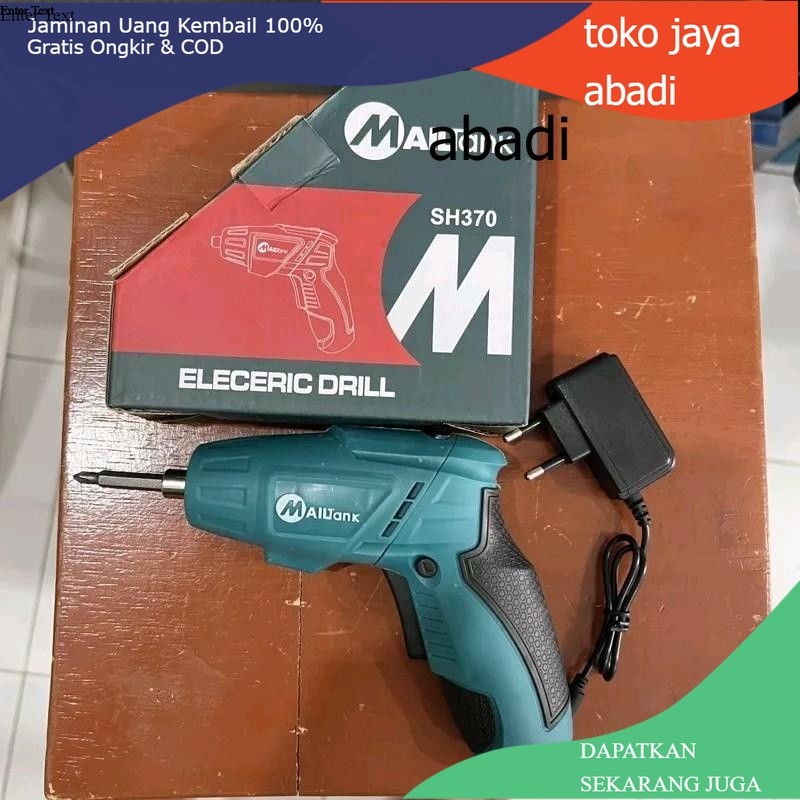

Mailtank SH370 Mesin bor obeng bolak-balik