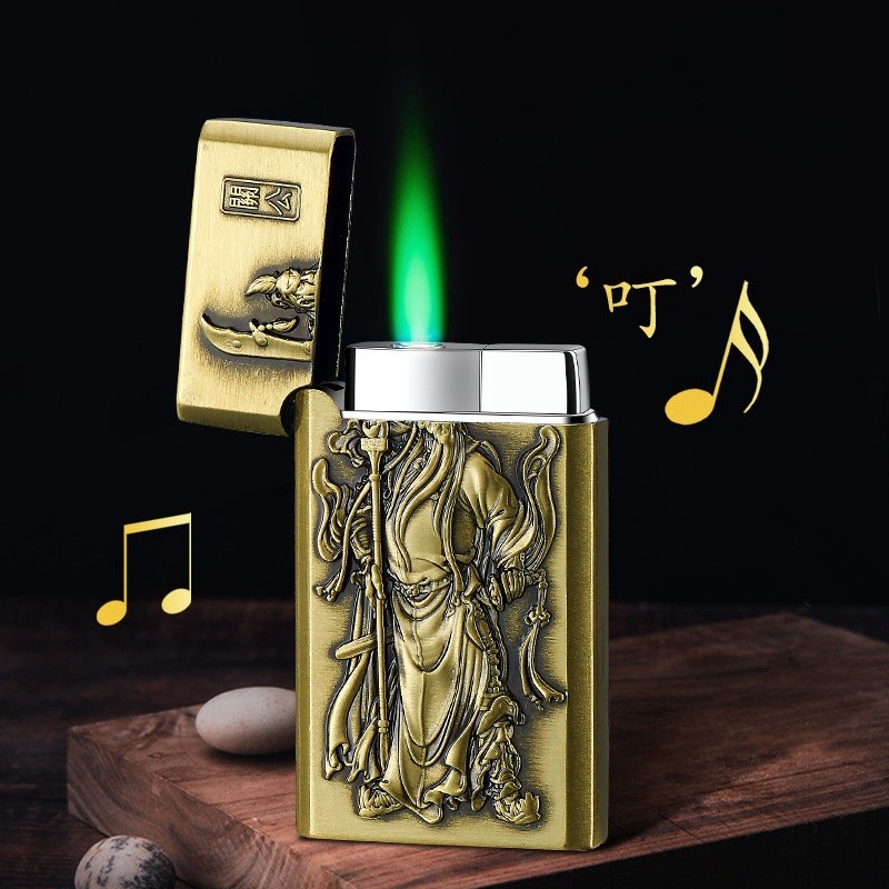 Lucu Mini Jet Torch Turbo Lighter Gas Lighter Elektronik Aksesoris Metal