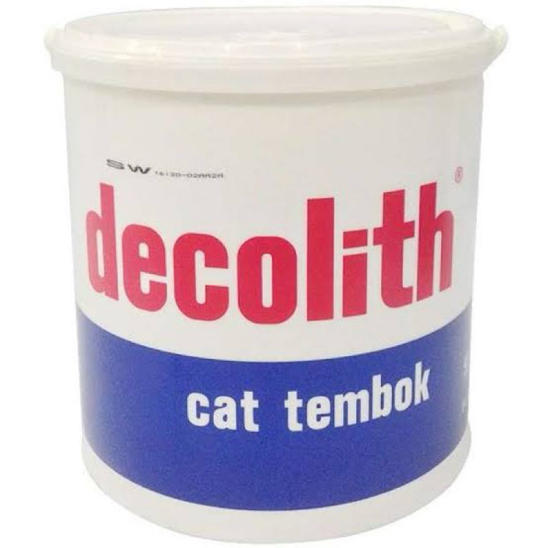 Cat Decolith Warna Putih Biasa, Putih Salju / SWS / MW  Asli 5k MURAH