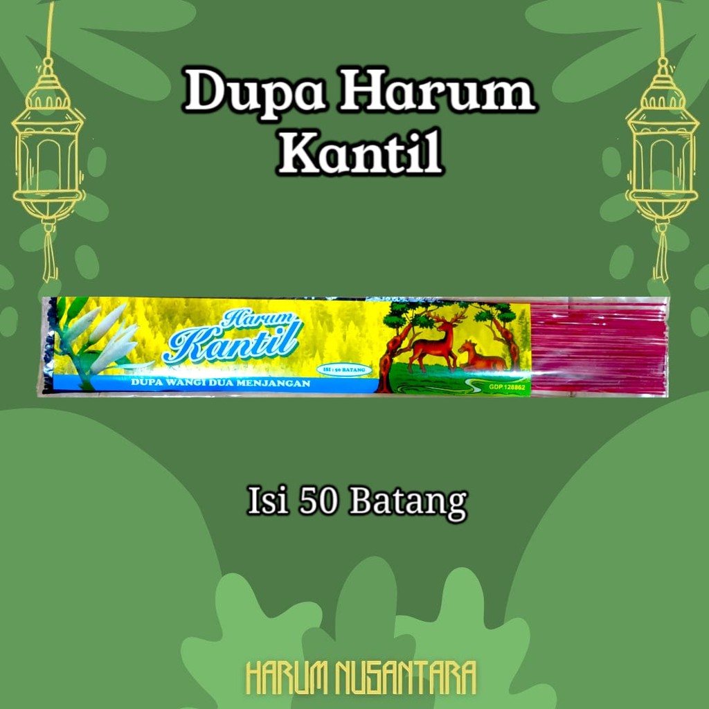 Dupa Kantil Hitam Cap Dua Menjangan Isi 50 Batang