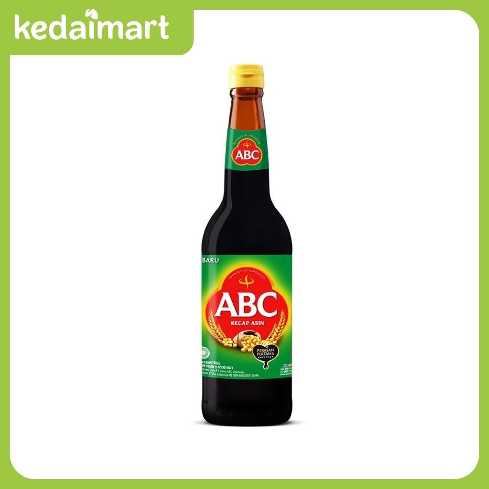 

ABC Kecap Asin Botol 620 ml