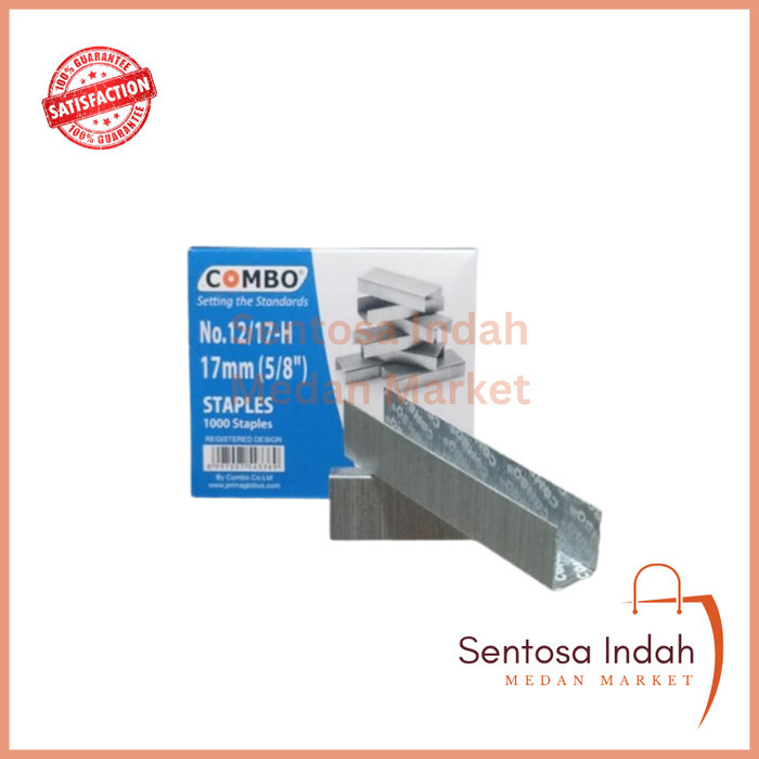 

Isi Staples / Hekter Jilid No.12/17 (1000 Staples)