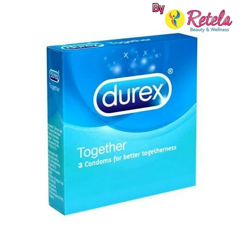 KONDOM DUREX TOGETHER 3 SACCHET