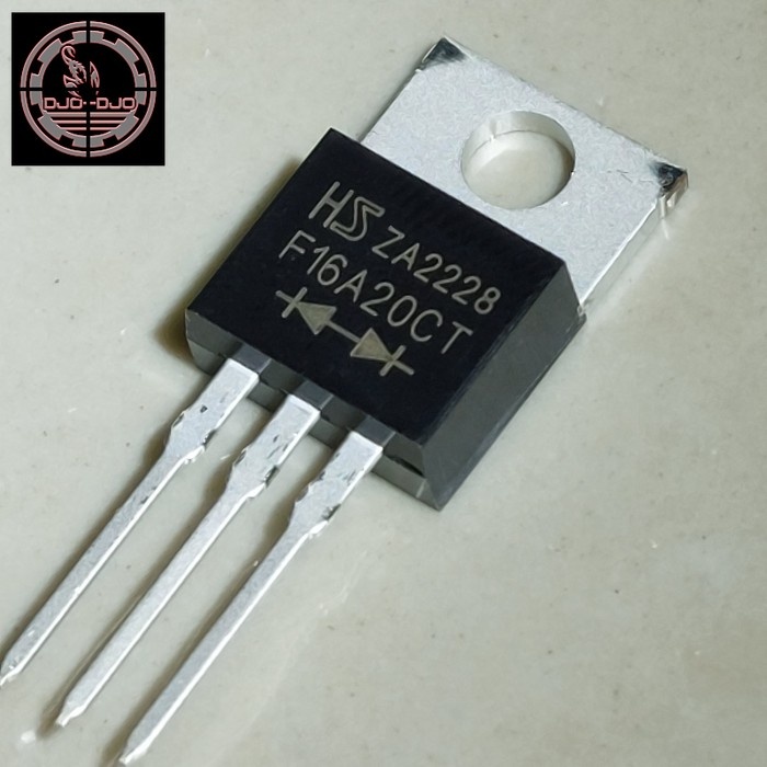 F16A20CT To-220 F16A20 16A20 16A20CT 16A 200V Fast Recovery Rectifier Diode F16A20C Transistor Dioda