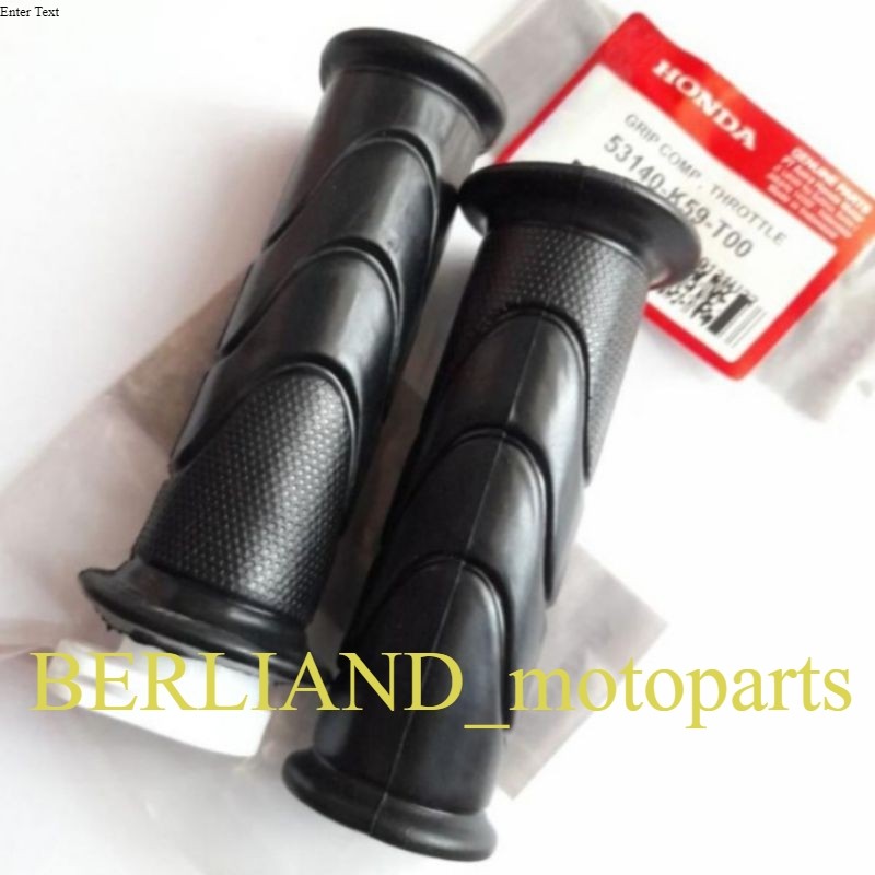 SEPASANG HANDGRIP KANAN KIRI VARIO 125 VARIO 150 HANDGRIP 1SET VARIO K59