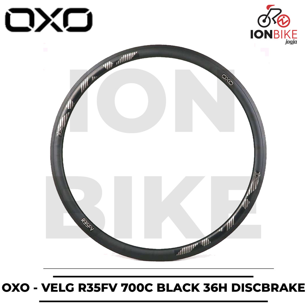 Velg Rim Rims OXO 700 c R35FV 36 Hole 36H Alloy 700c DISCBRAKE PCS 36 H 29 Sepeda MTB 29er Gravel Cy