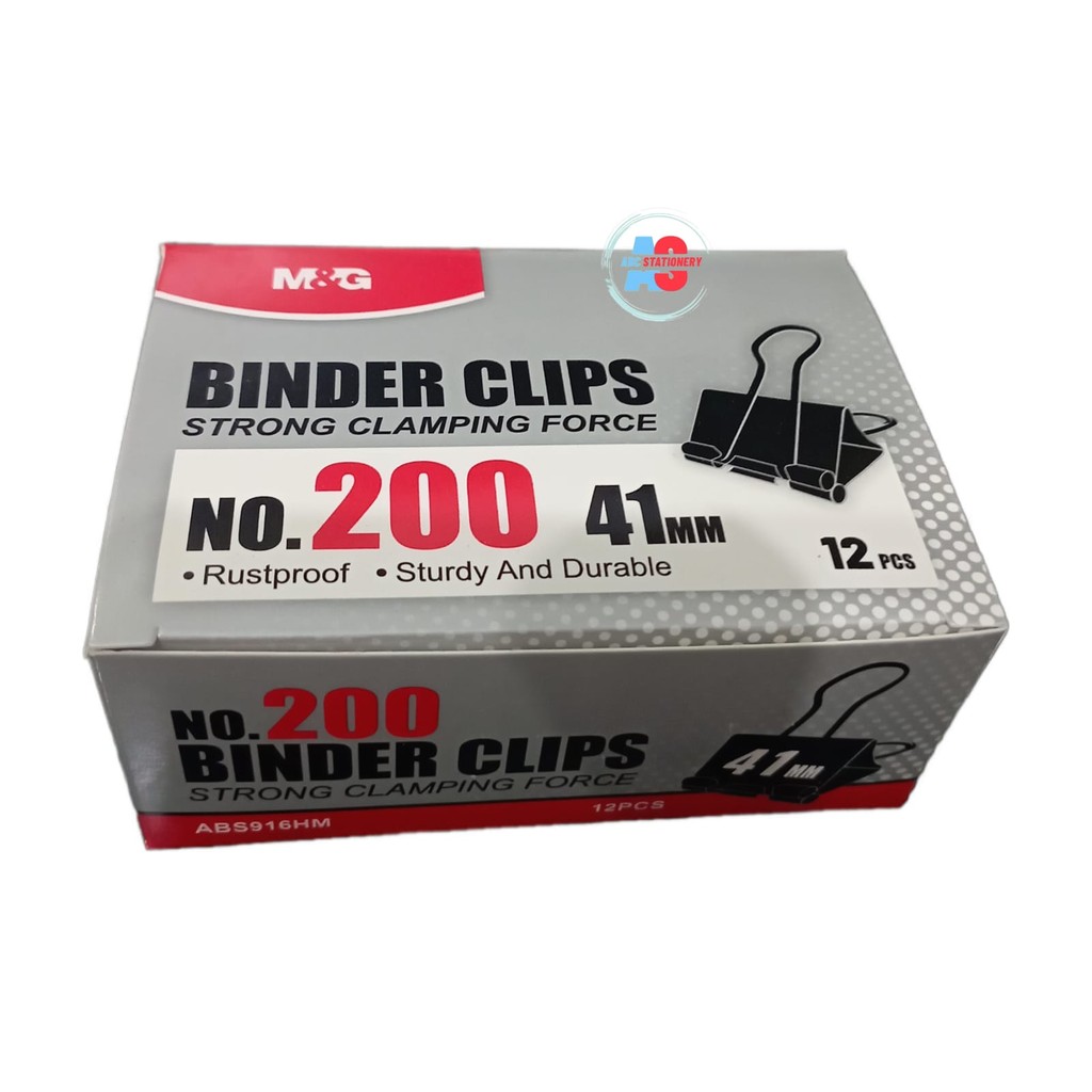 

M&G BINDER CLIP 200 ( 12 PCS )