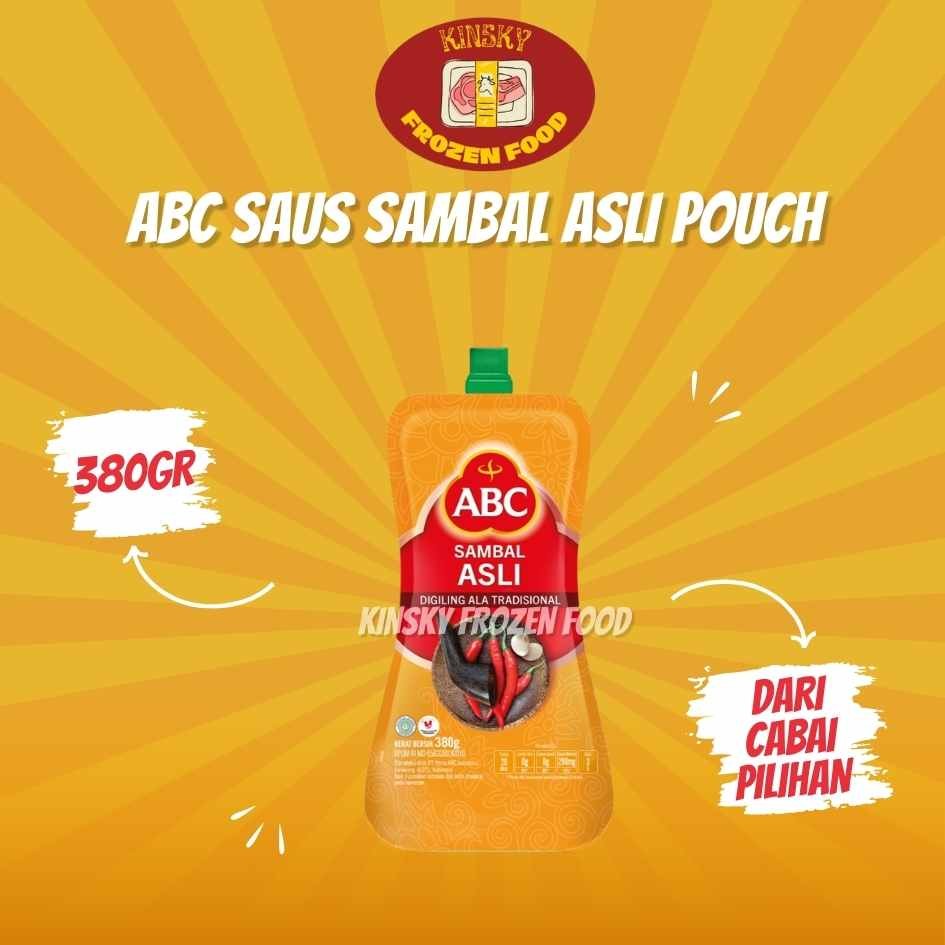 

ABC SAMBAL ASLI POUCH 380GR / SAUS ABC SAMBAL ASLI POUCH 380 GR