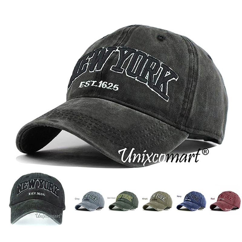 Topi Baseball NEW YORK EST 1625 Hat Cap Casual Sport Distro