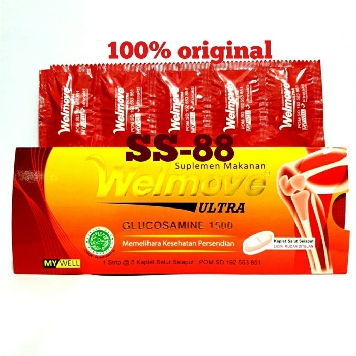 WELMOVE ULTRA ~ DENGAN GLUCOSAMINE 1500mg