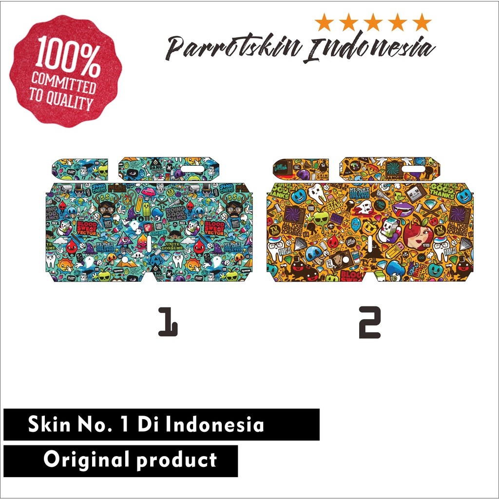 

PROMO Sticker Garskin Skin OXVA SQ Doodle ediiton