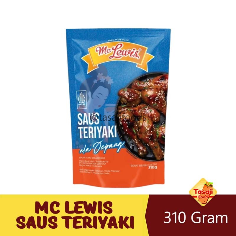 

Mc Lewis Saus Teriyaki Ala Jepang 310 Gram Asfar