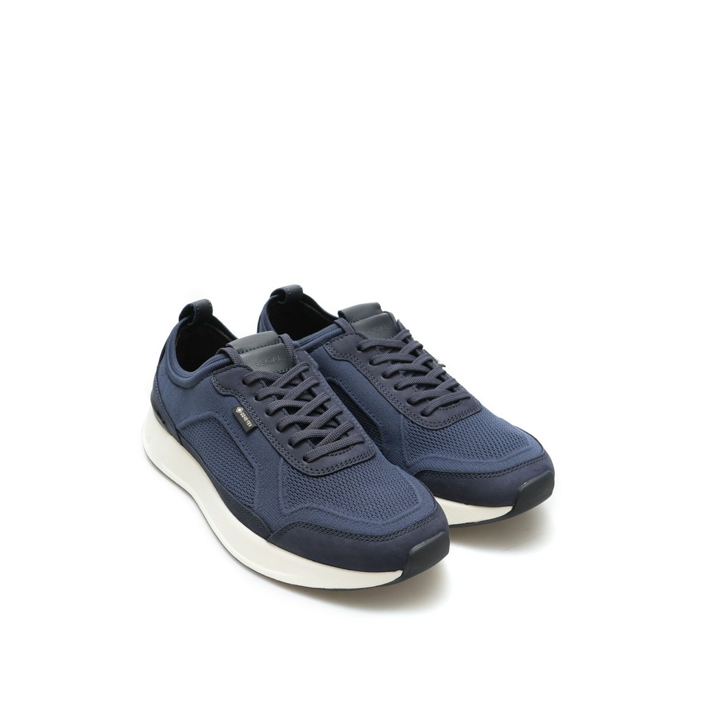 DECLAN NAVY Sepatu Kulit Sneakers Pria by Mario MInardi