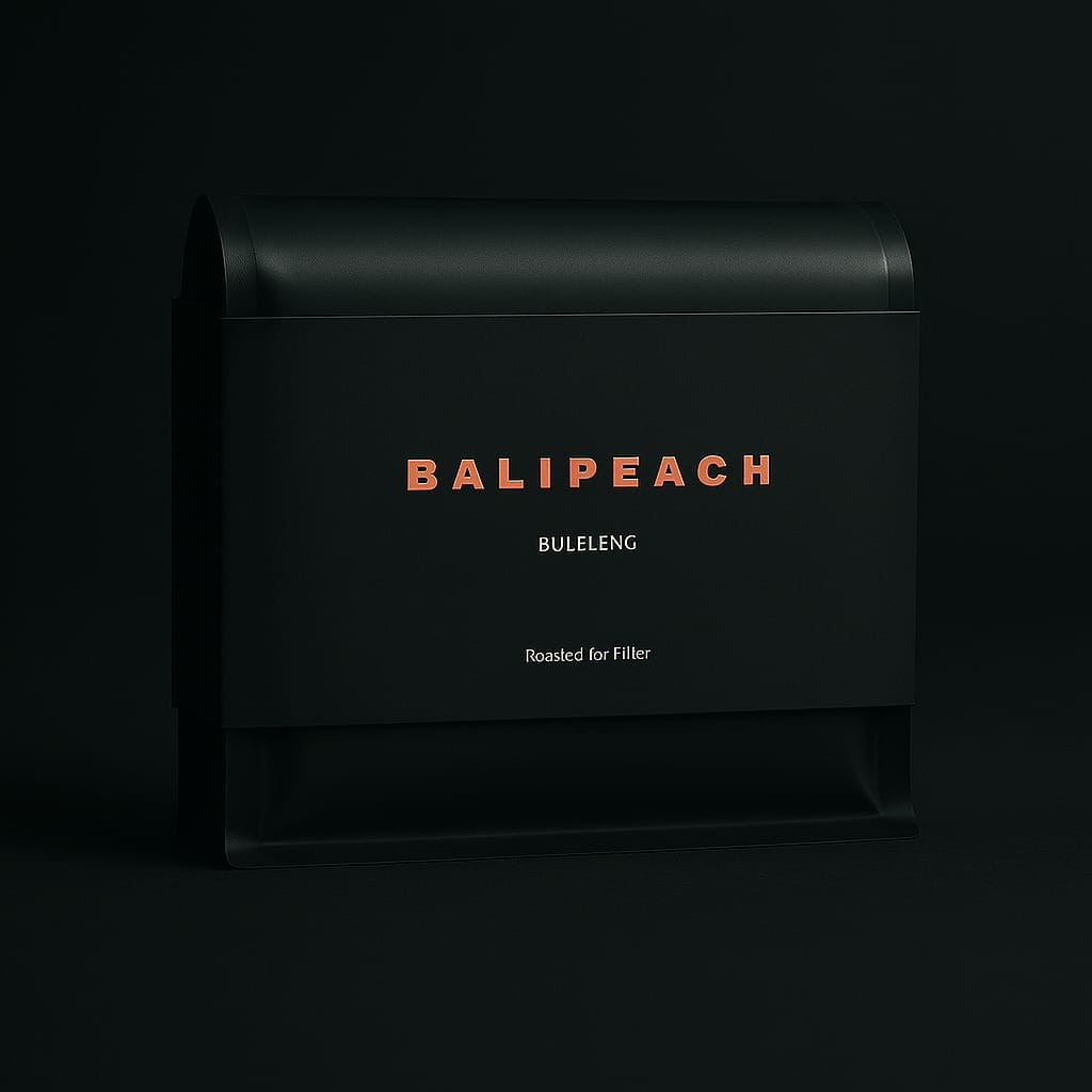 

Biji Kopi BALIPEACH roasted for filter by AGROASTERY copy