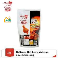 

Mamasuka Delisaos saus sambal pedas Hot Lava Volcano 1kg