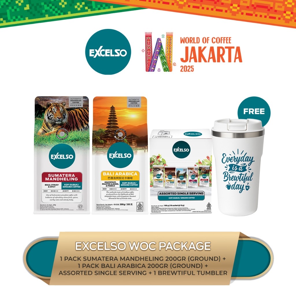 

New Excelso World of Coffee PackagePremium