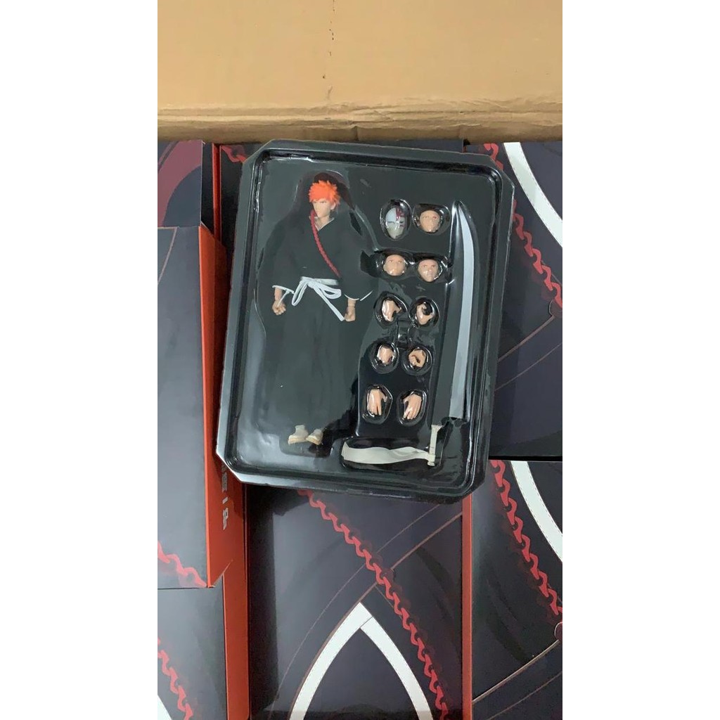 Dasin Model Action Figure Bleach Ichigo Kurosaki Skala 1/10