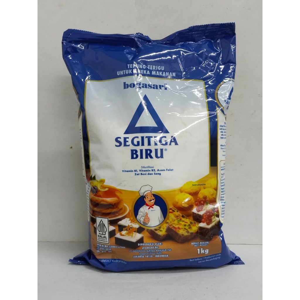 

TEPUNG BOGASARI SEGITIGA BIRU PREMIUM 1KG