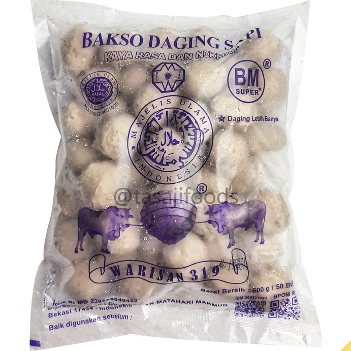 

Warisan Bakso BM Super Isi 50 Pcs- ARDABA FROZEN