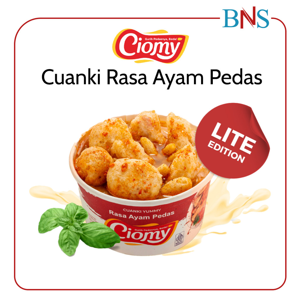 

Ciomy Cuanki Ayam Pedas Lite - Halal Non MSG