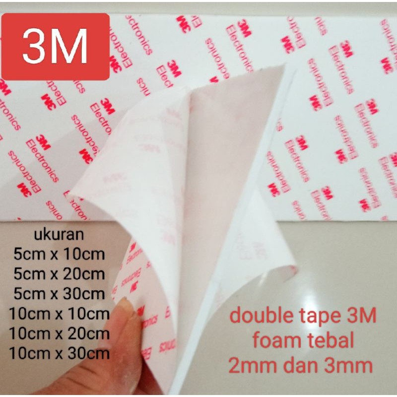 Double tape foam 3M super kuat tebal