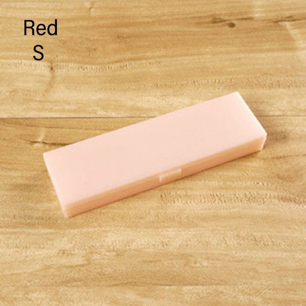

Simple Frosted Translucent Pencil Case Non-toxic Hard Plastic Pen Box Students Gift Stationery Box School Office Supplies