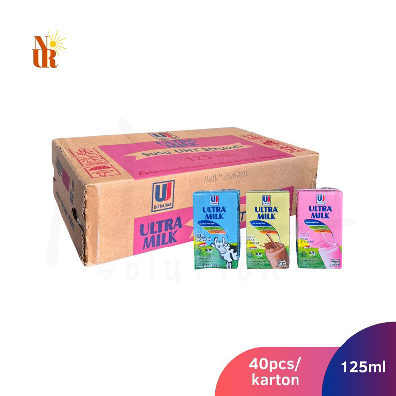 

Ultra Milk Susu UHT 125ml x 40pcs [Karton]