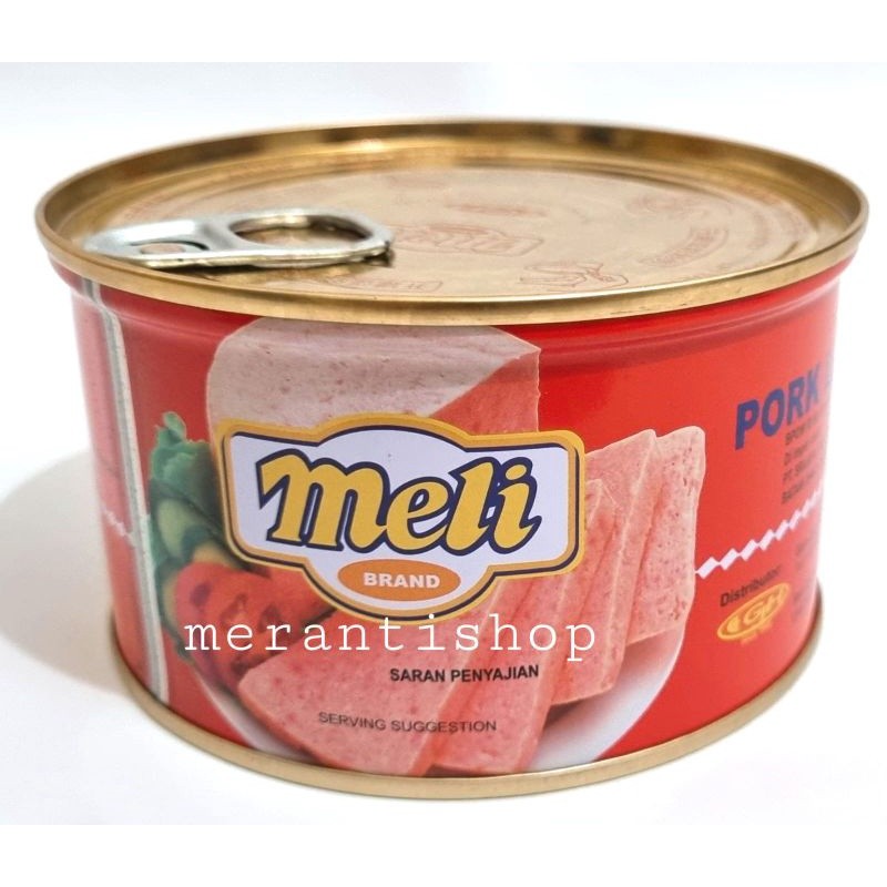 

MELI Pork Luncheon Meat Import 397 gram /Ngocambak / Ngo Cam Bak / Mili