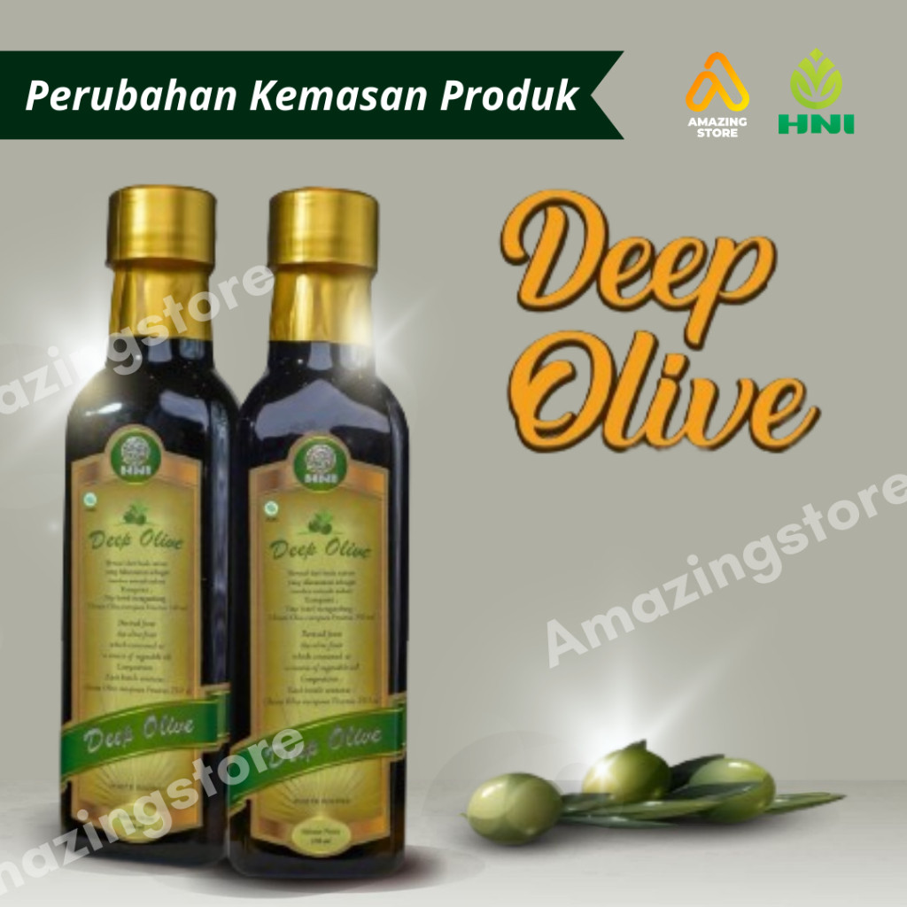

NEW Minyak Zaitun Deep Olive | DEEP OLIVE OIL HNI HPAI |250ML