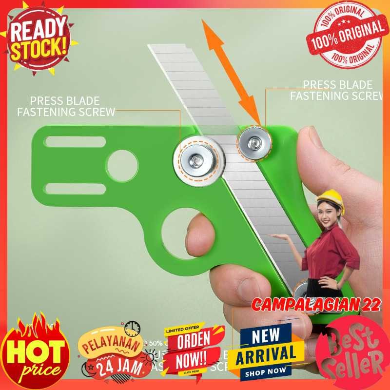 

ISFRIDAY Pisau Pemangkas Tepi Kayu Edge Trimming Scraper Knife Cutter - ID13